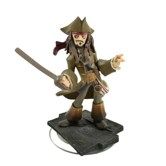 Disney Other - Disney Infinity Pirates of the Caribbean Captain Jack Sparrow Figure